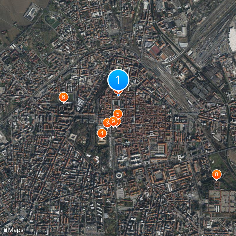 Basilica of San Gaudenzio Map