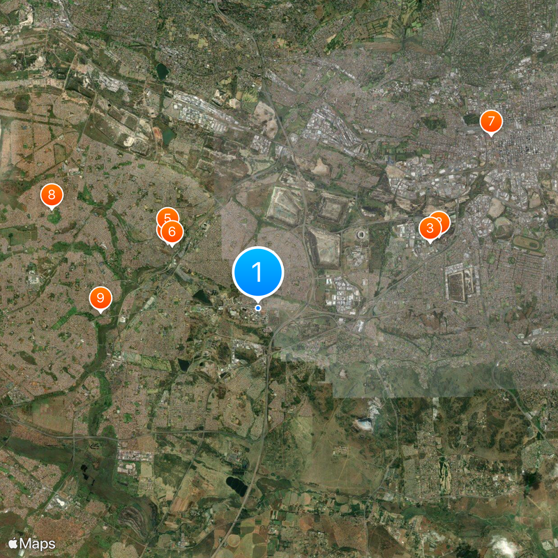 Chris Hani Baragwanath Hospital Map