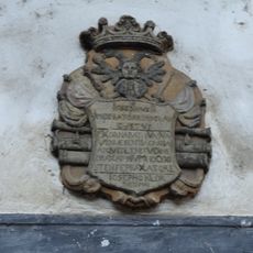 Pamětní deska připomínající obnovu zámeckého pivovaru v Brandýse nad Labem