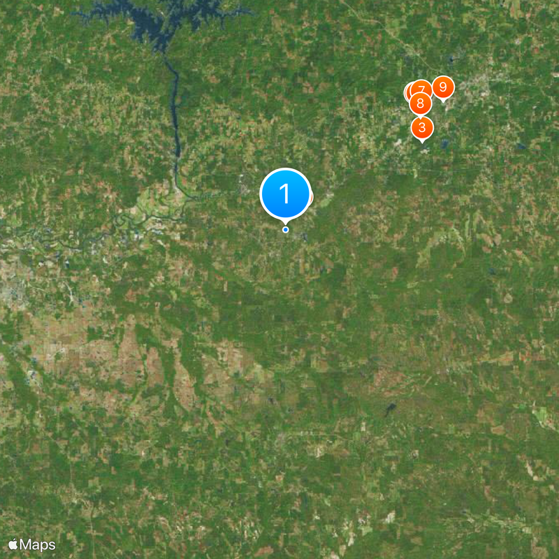 Tuskegee University Map