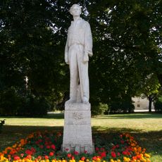 Statue of Jiří Wolker in Prostějov