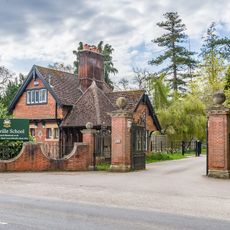 Lodge At The Entrance To Sackville School