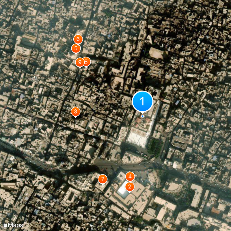 Al-Hussein Mosque Mapa