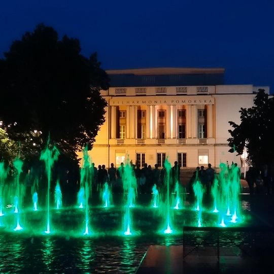 Philharmonic Fountain in Bydgoszcz