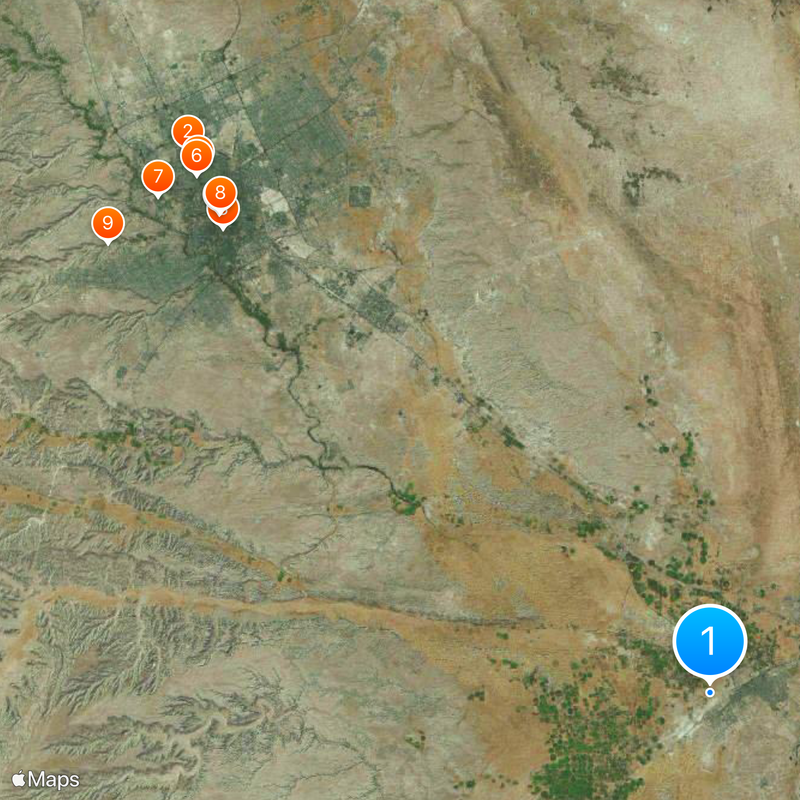 Prince Sattam bin Abdulaziz University Map