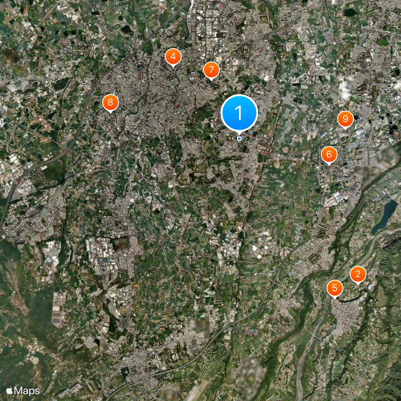 Nanya Institute of Technology Map