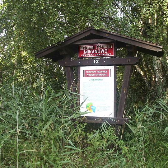Nature reserve Miranowo