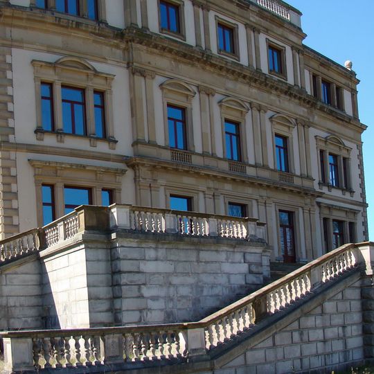 Elswout: terrassen ten oosten van het hoofdgebouw