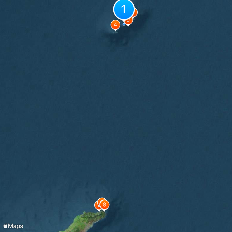 Savage Islands Map