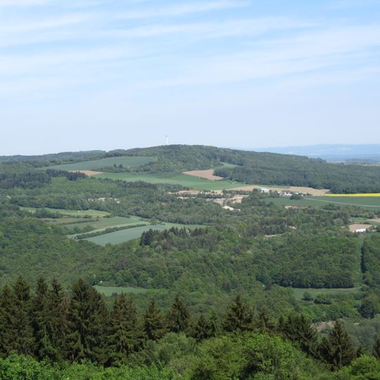Gaensehals, Schorenberg, Burgberg und Schmitzkopf