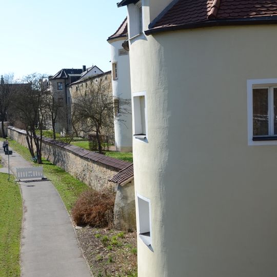 Stadtbefestigung beim Kaiser-Ludwig-Ring