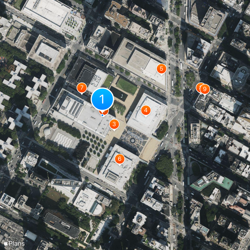 Metropolitan Opera Mapa