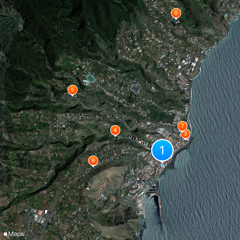 Santa Cruz de la Palma Mappa