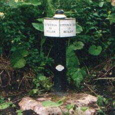 Canal Milepost At Sk 001 485