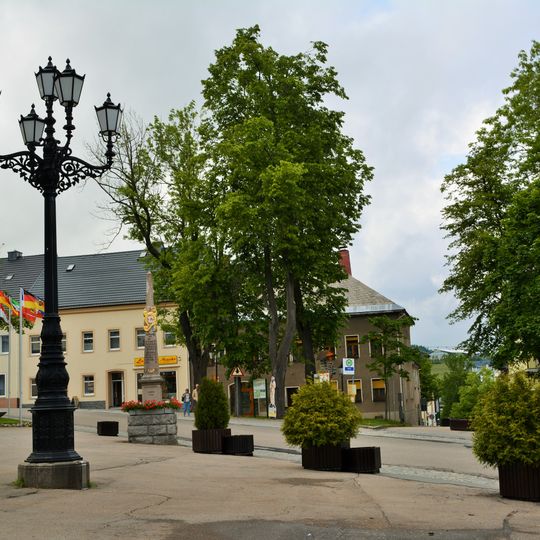 Stadtbeleuchtung Markt -