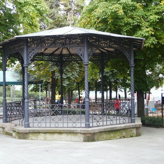 Music pavilion in Letenské sady