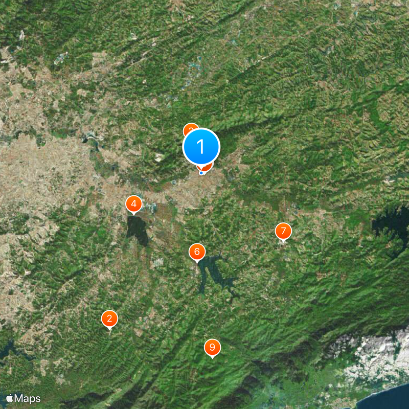 Mogi das Cruzes Carte