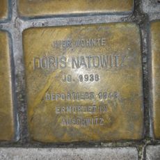 Stolperstein dedicated to Doris Natowitz