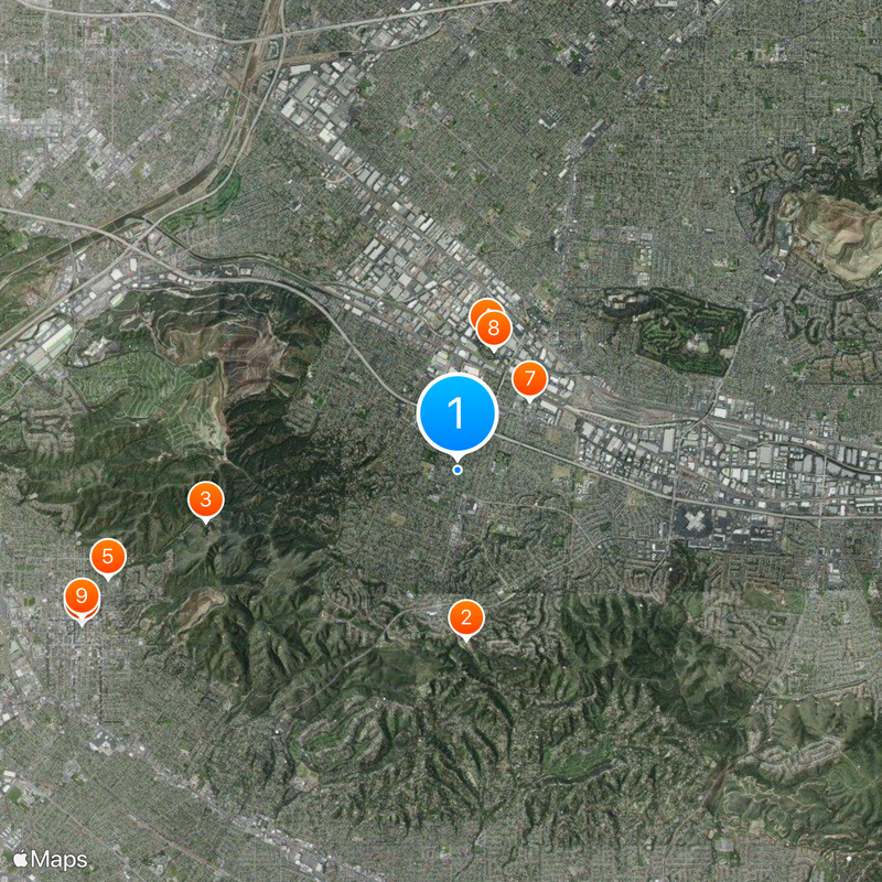 Hacienda Heights Map