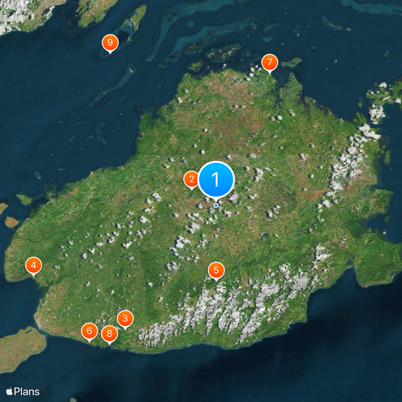 Provincia di Bohol Mappa