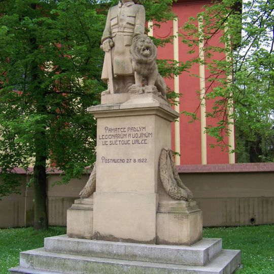 World War I memorial in Kunratice
