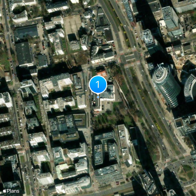 Warsaw Uprising Museum Kaart