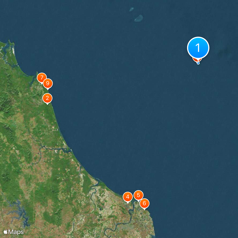 Lady Elliot Island Map