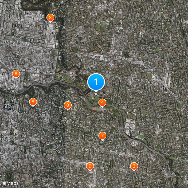 Scotch College Map