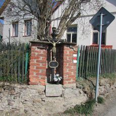 Kříž na křižovatce u čp.36 v Červené Řečici