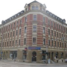 Mietshaus in geschlossener Bebauung in Ecklage Hainstraße 59