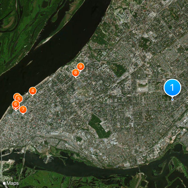 Samara Metro Map