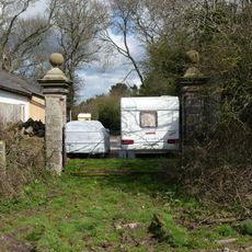 Gate piers at Aldersey Lodge