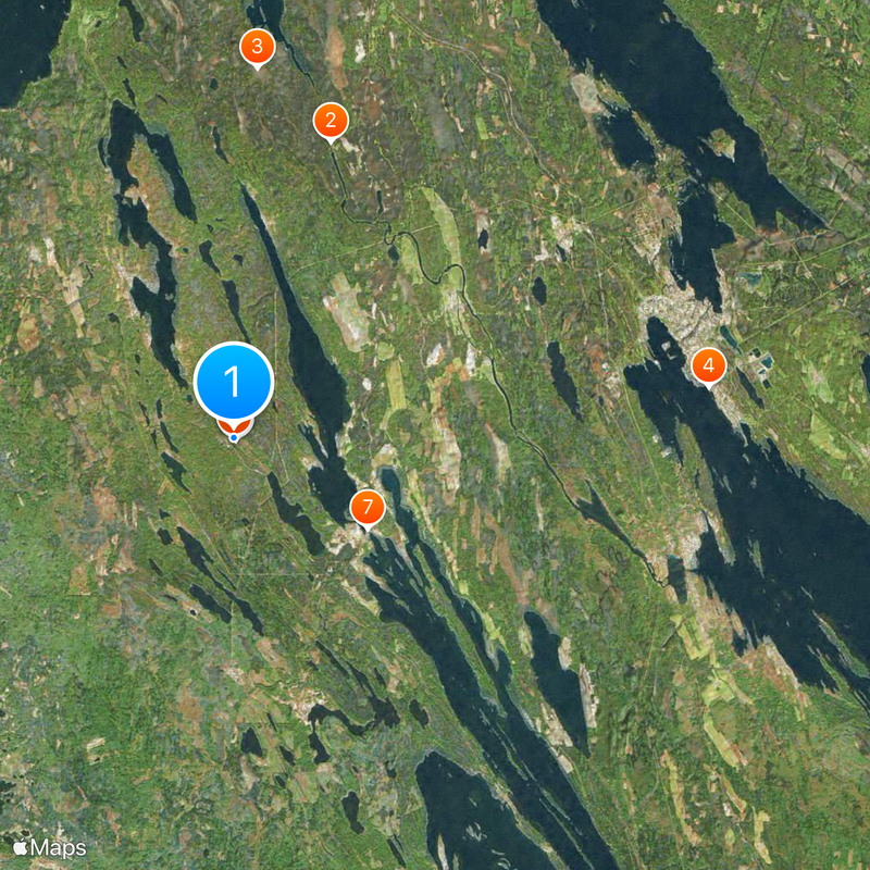 Martsialnyje Vody Map