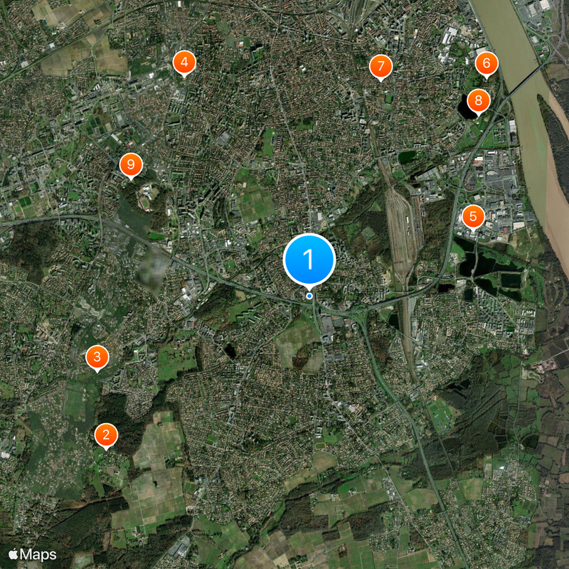 Villenave-d'Ornon Map