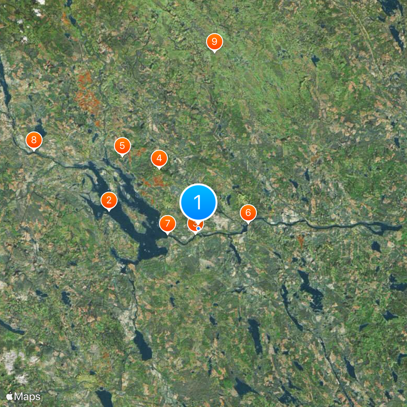 Sveg Map