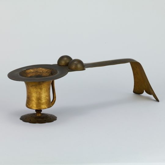 Incense Burner with Magpie's Tail-shaped Handle