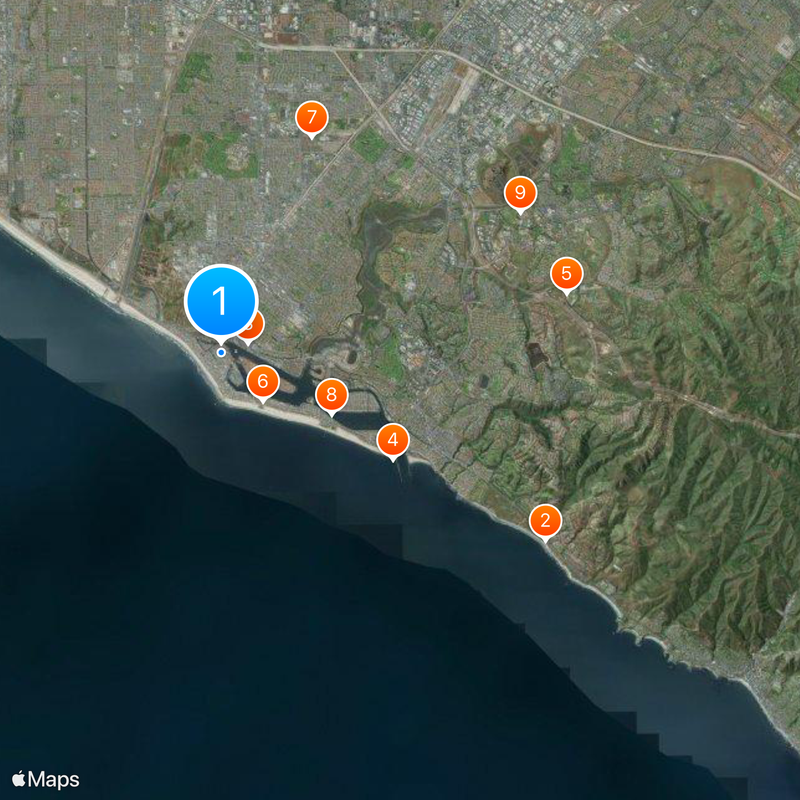 Newport Beach Mapa