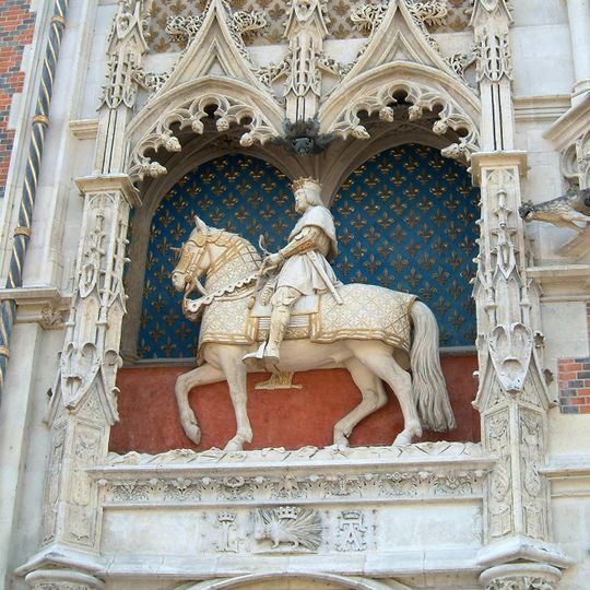 Equestrian statue of Louis XII