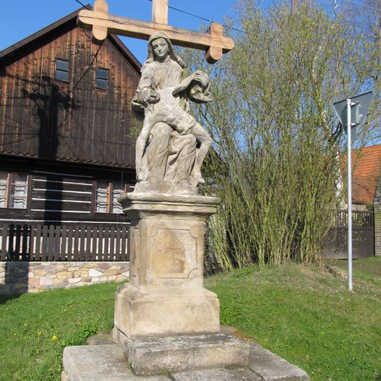 Statue of Pietà in Mirošov