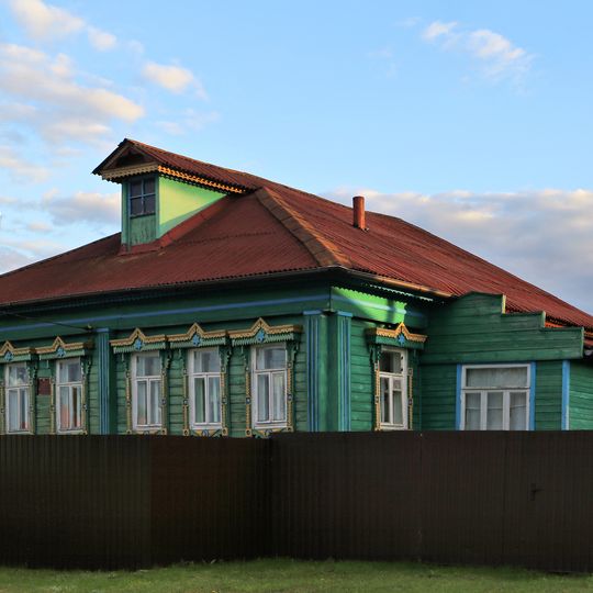 Дом, где родился и жил Герой Советского Союза Б.Ф. Модин, погибший при освобождении Крыма