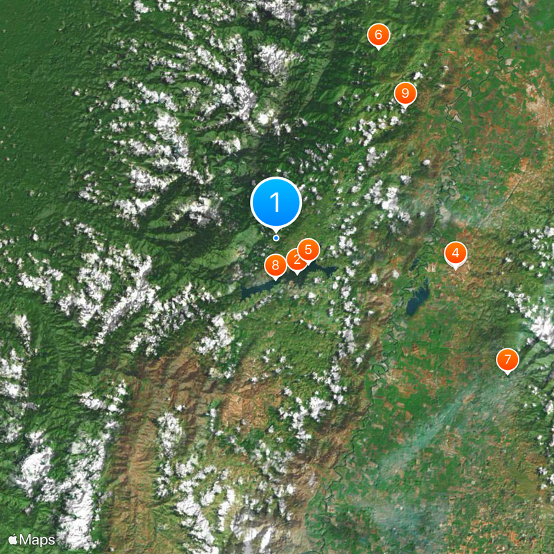 Valle del Cauca Carte