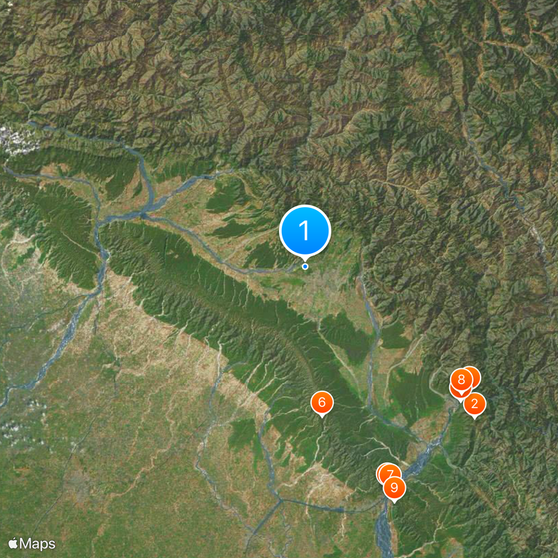 Forest Research Institute Map