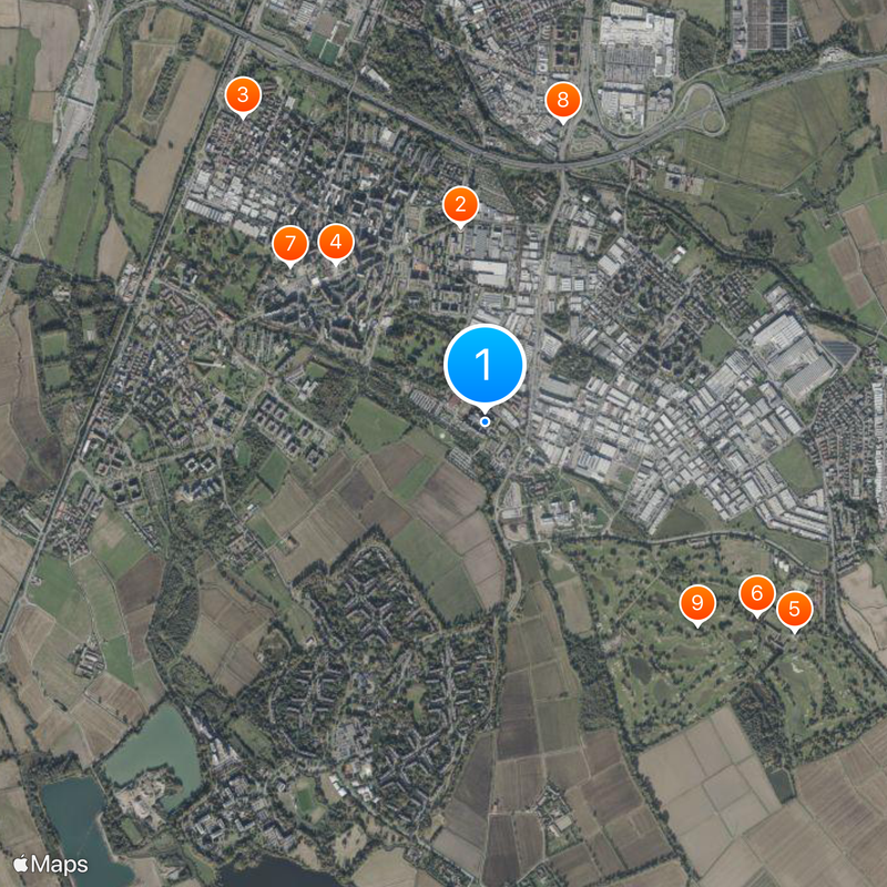 Humanitas Research Hospital Map