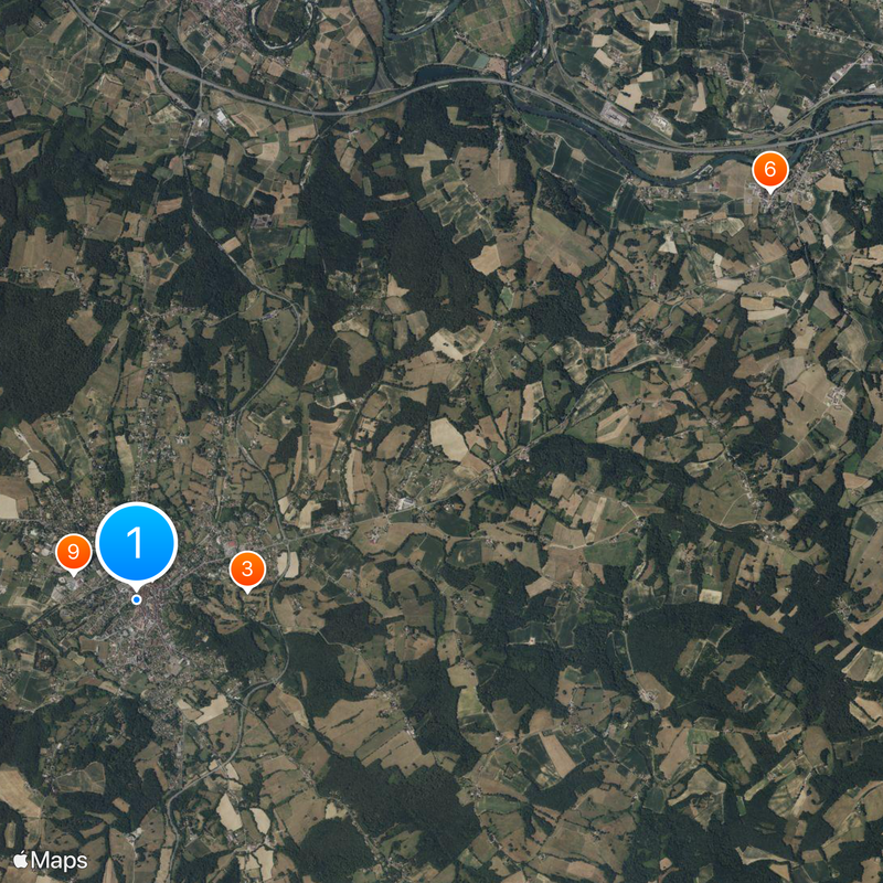 Salies-de-Béarn Map