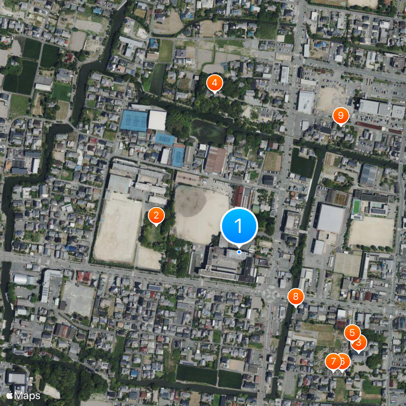 Yanagawa Academy Map