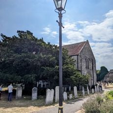Lamp In St Mary's Churchyard