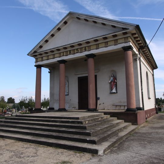 Cemetery chapel in Bełdów