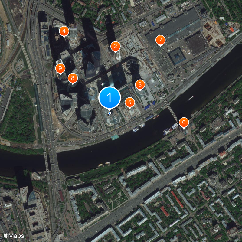 City of Capitals Carte