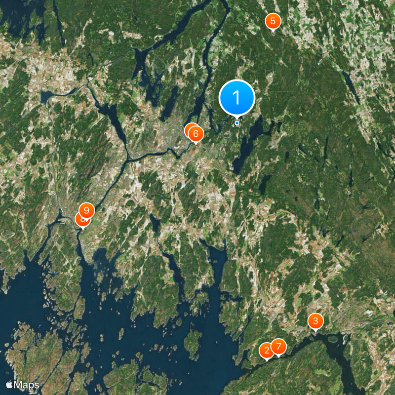Sarpsborg Mapa