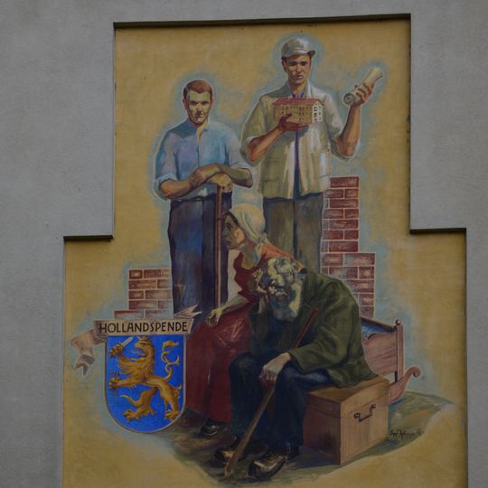 Wandmalerei Hollandspende